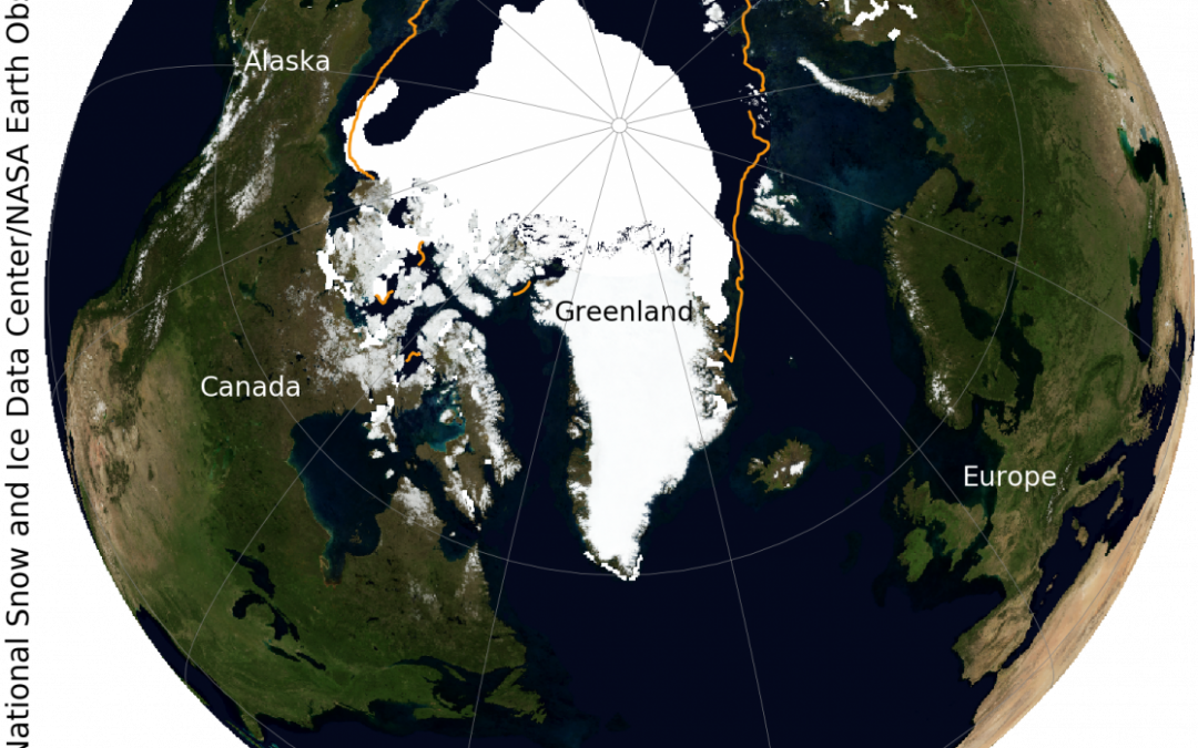 La banquisa ártica registra el 2º mínimo anual más bajo